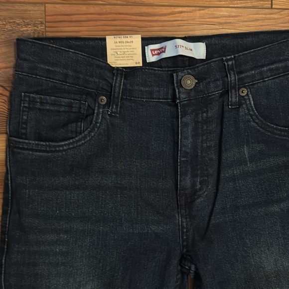 Levi’s 511 Slim Fit Jeans Boys 16 Regular W28 L28 - Picture 2 of 6